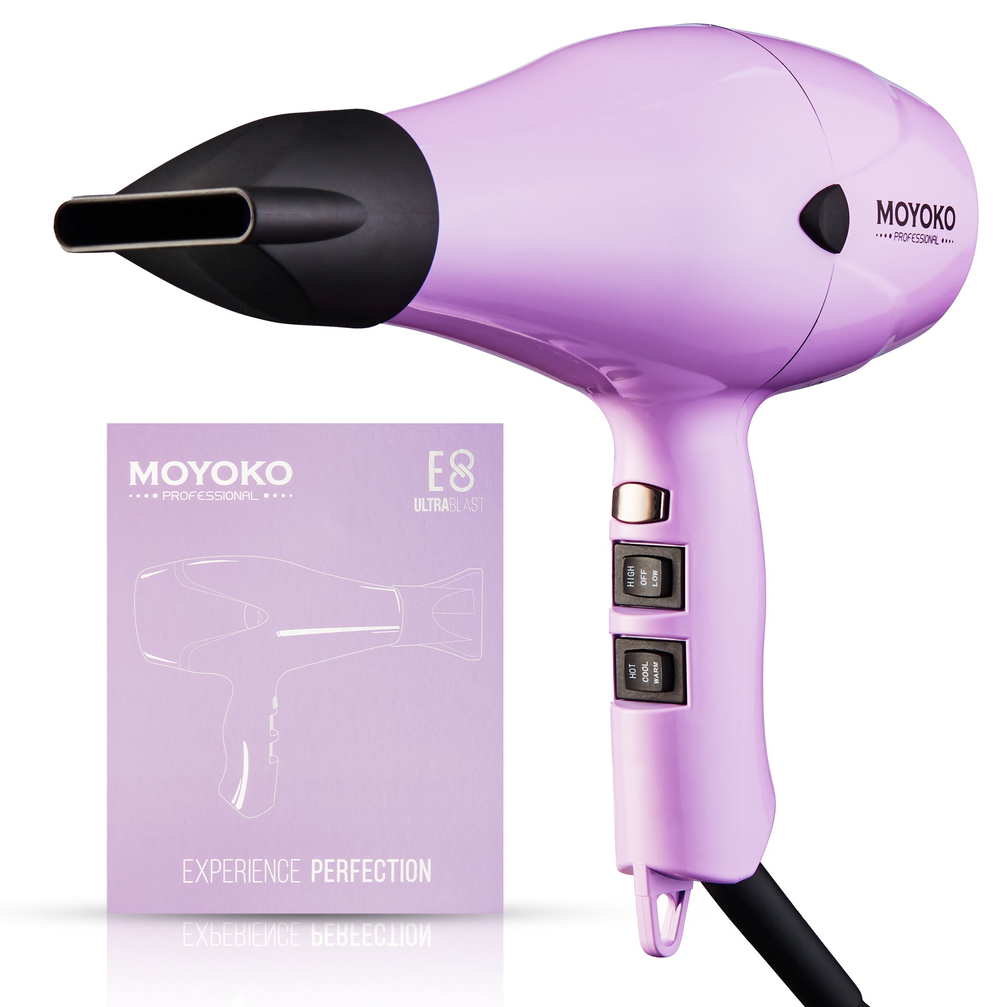 Moyoko E8 Hair Dryer – Lilac