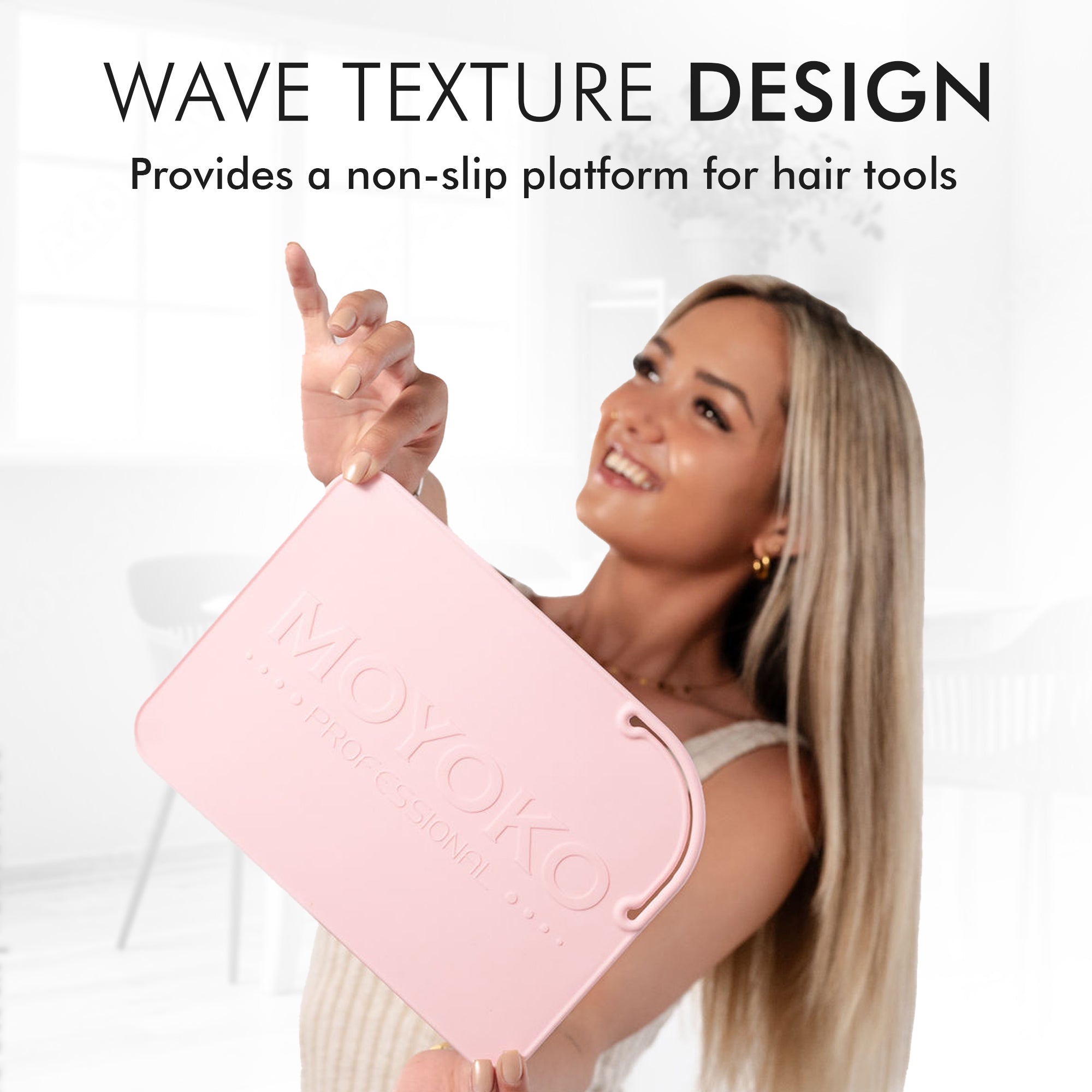 Moyoko Professional Heat Resistant Silicone Mat - Pink