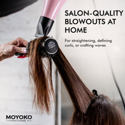 Moyoko Professional Silver Arch Round Brush